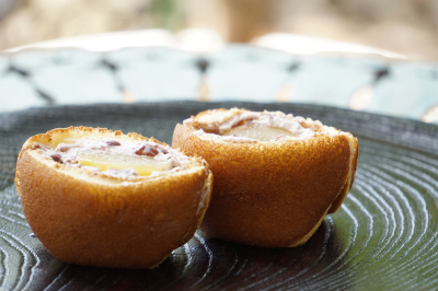 栗入り生どら焼き