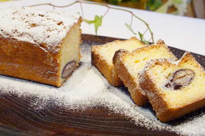花豆パウンドケーキ
